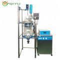 Customized Ultrasonic double layer glass reactor